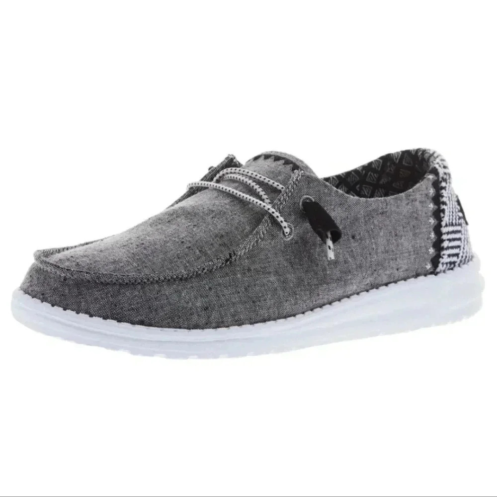 Hey Dude Wendy Chambray Slip- On